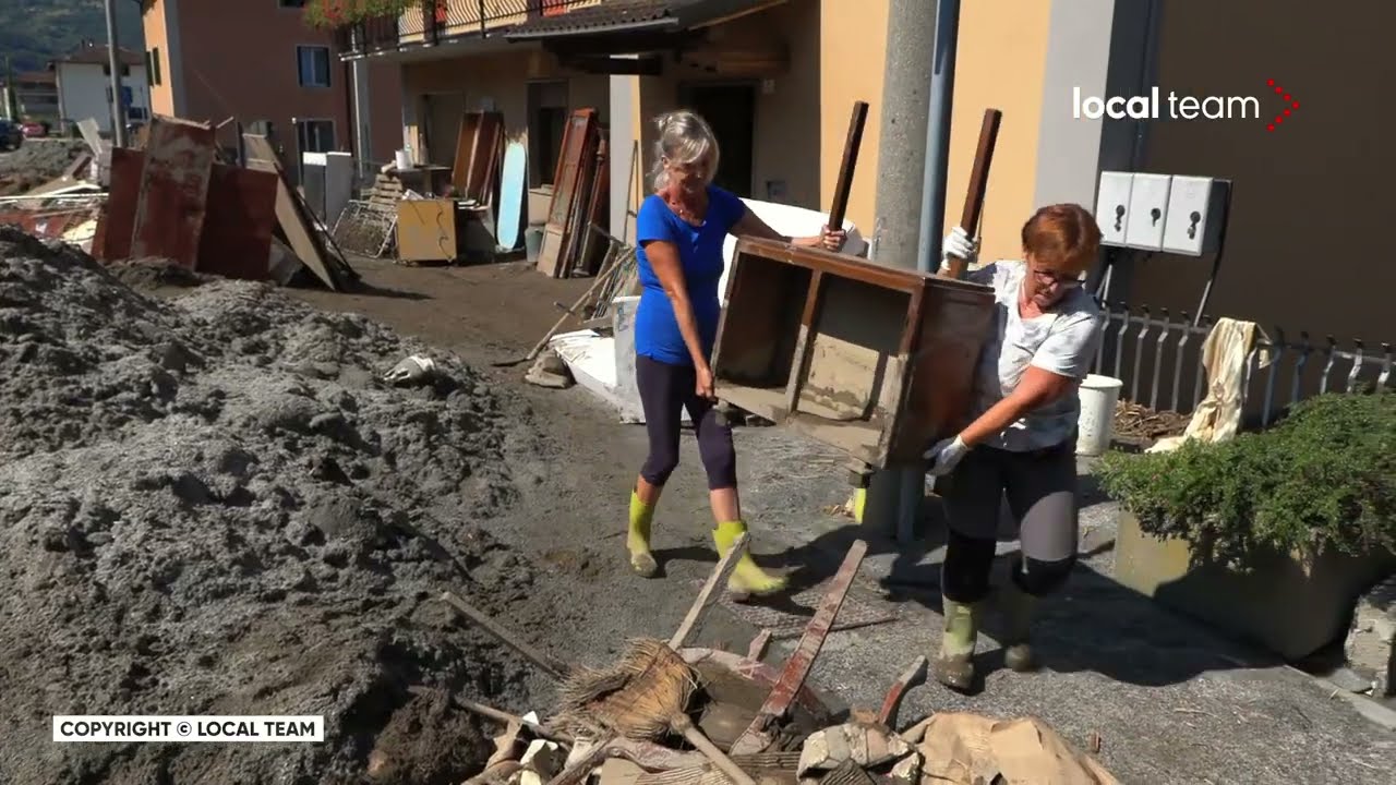 Danni incalcolabili a Niardo: case e strade invase dal fango