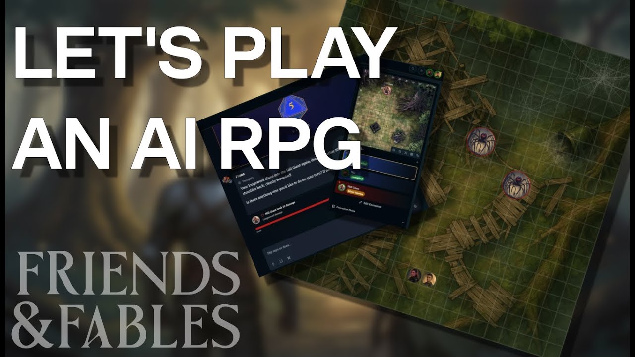 Let's Play Friend's & Fables! (AI RPG Gameplay)