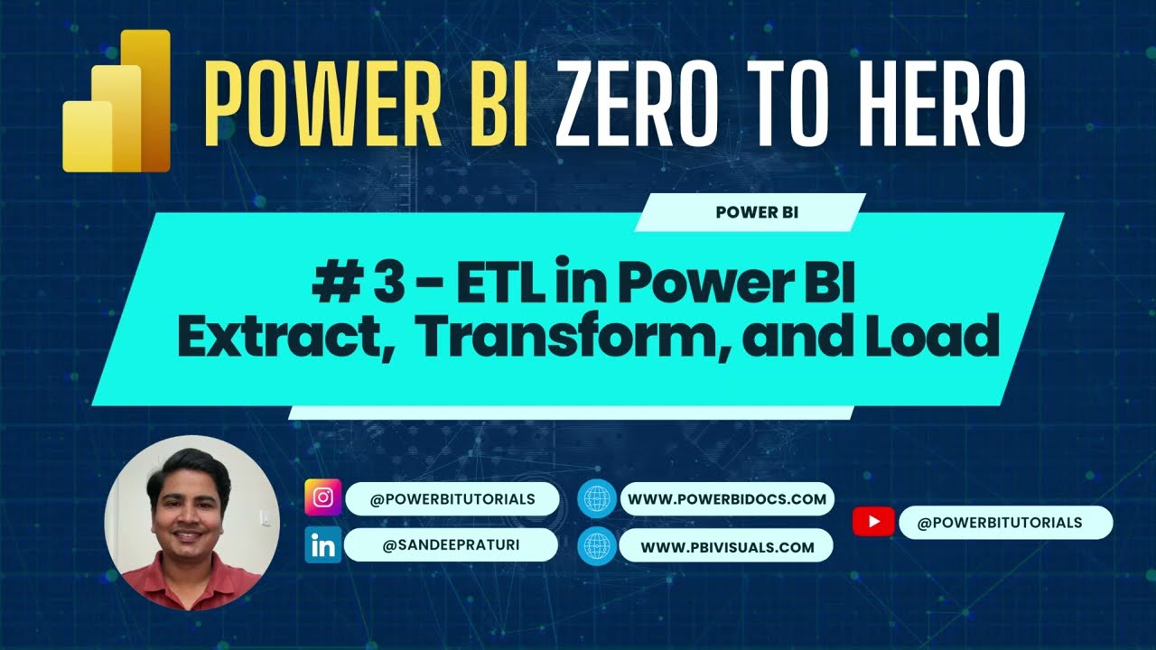 03 &mdash; ETL в Power BI | Извлечение, преобразование и загрузка с примерами
