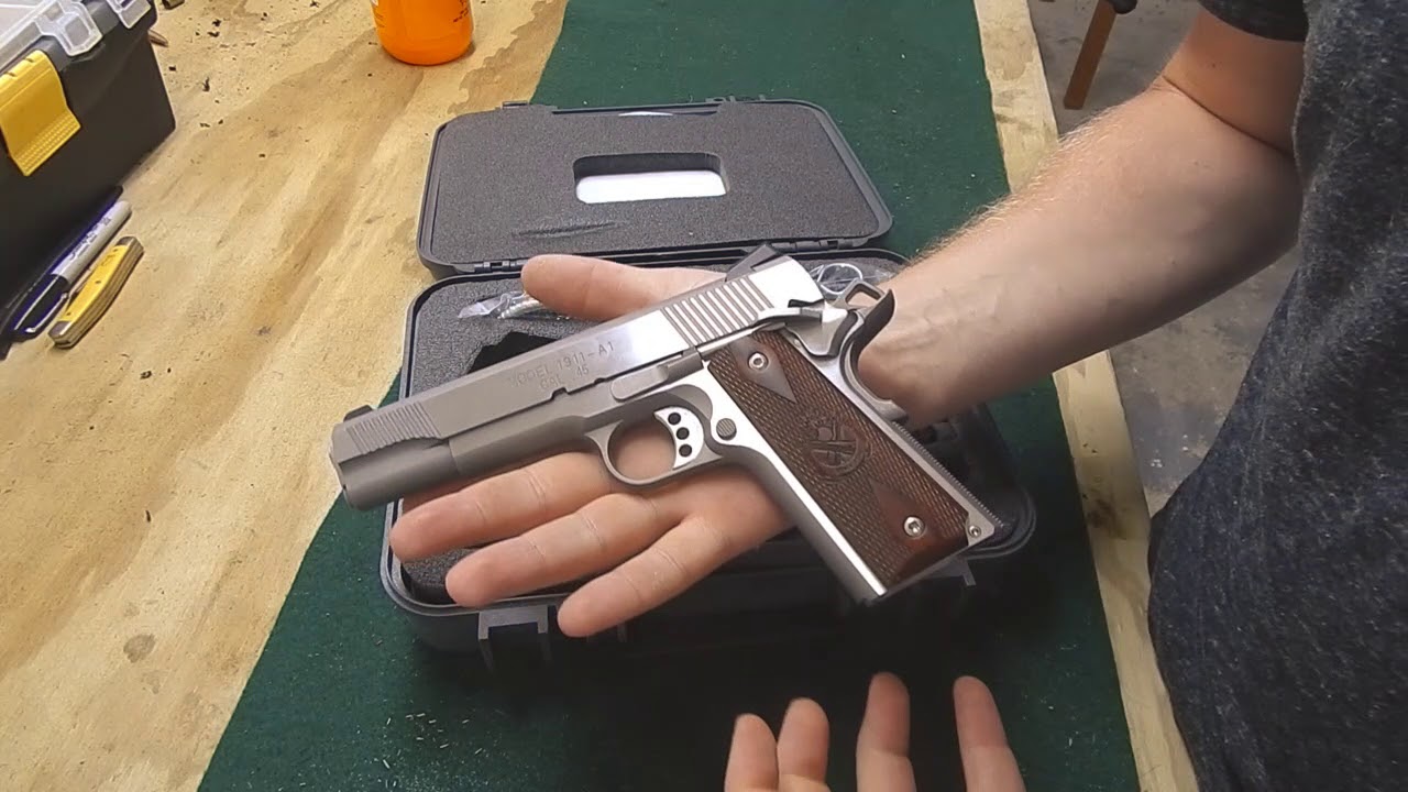 First Impressions of Springfield Armory 1911-A1 Loaded.