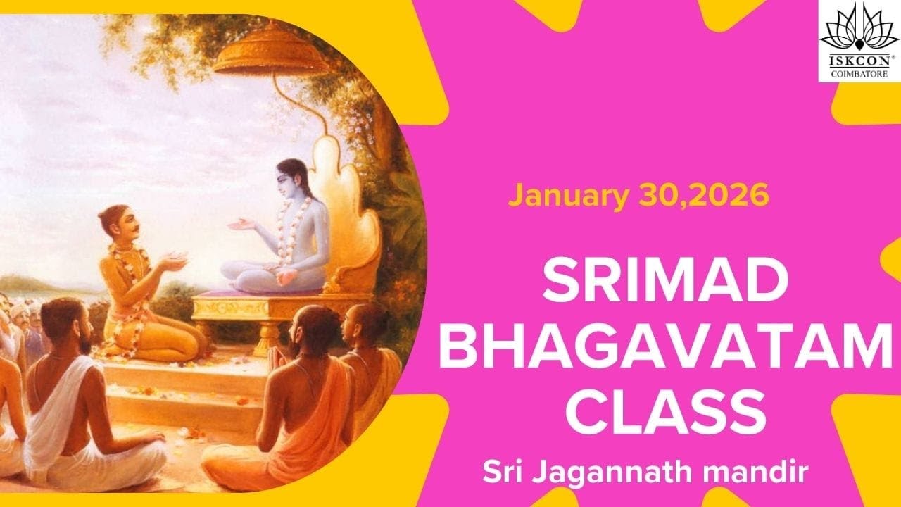 Srimad Bhagavatam Discourse  - 3.15.1-13 - H.G Sesarupa Nitai Das - 30-01-2026