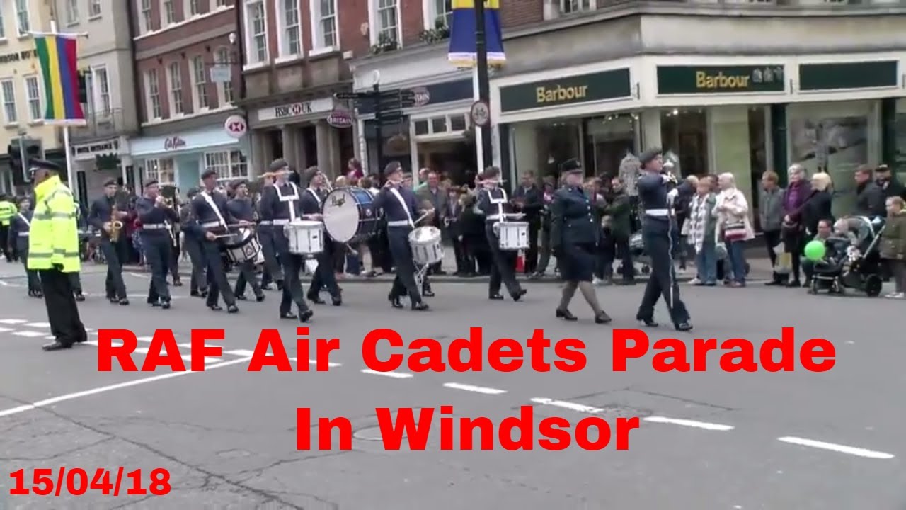 cadets windsor parade April 2018