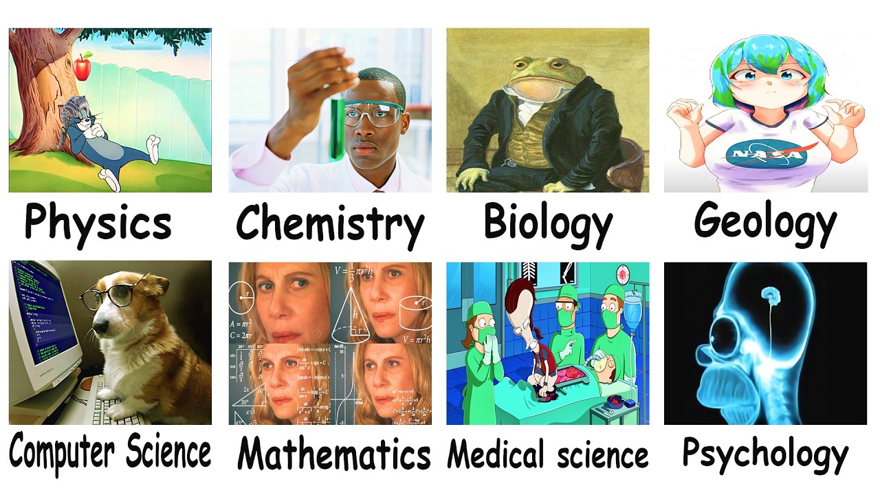 Every Science Explained Using Only Memes