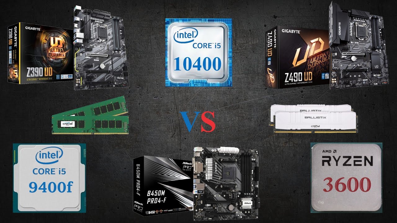 i5 10400 vs Ryzen 3600 vs 9400f. Шо то хауно, шо это.