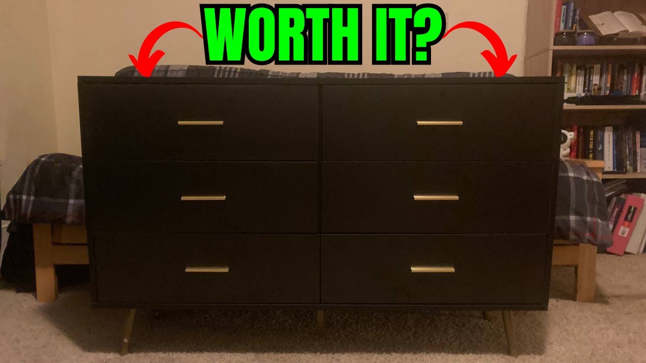 MAISONPEX 6 Drawer Dresser Review