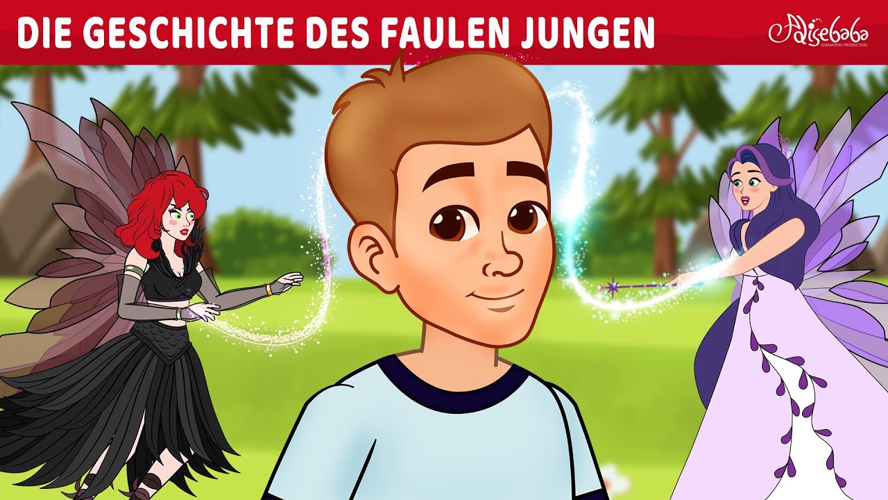 Die Geschichte des Faulen Jungen 🧜‍♀️ | Märchen für Kinder | Gute Nacht Geschichte