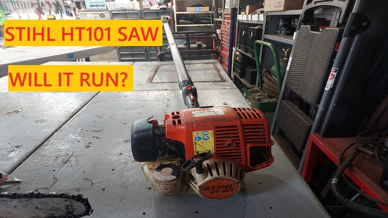 Stihl HT101 Pole Saw 4 Mix | Can We Save It?