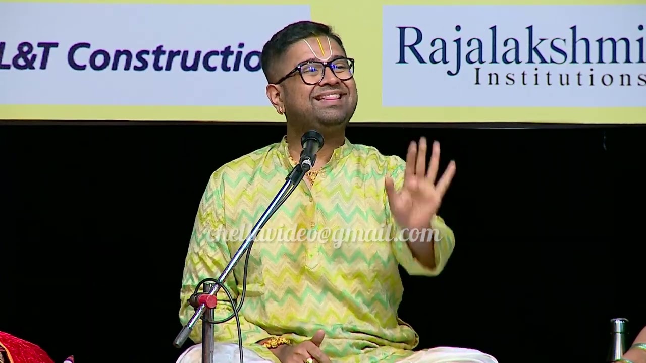 Harikatha on Gita Govindam (Astapadi) Dushyanth Sridhar with @AnahitaApoorva