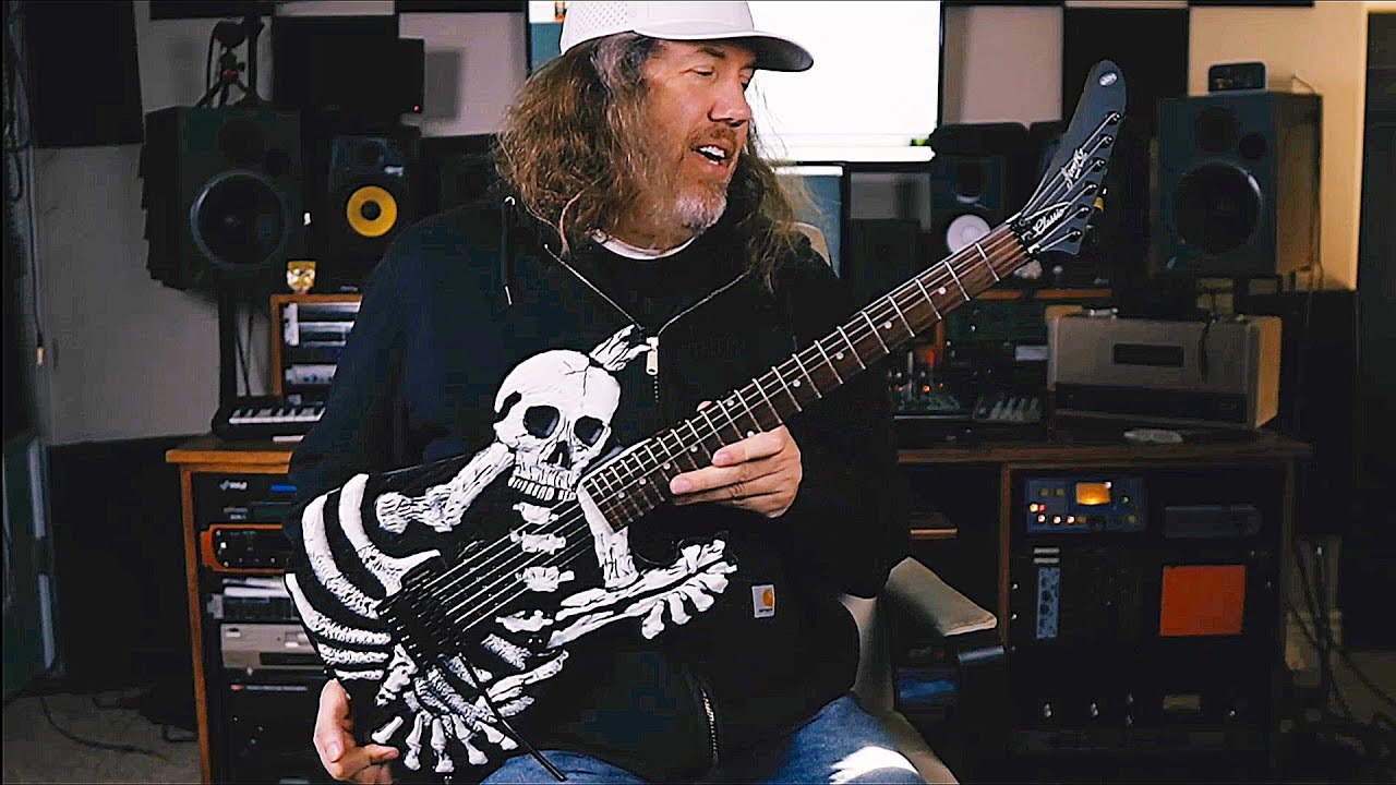 Firefly Bone Shredder Classic - По сути, это гитара в стиле Skull N Bones от Джорджа Линча!!