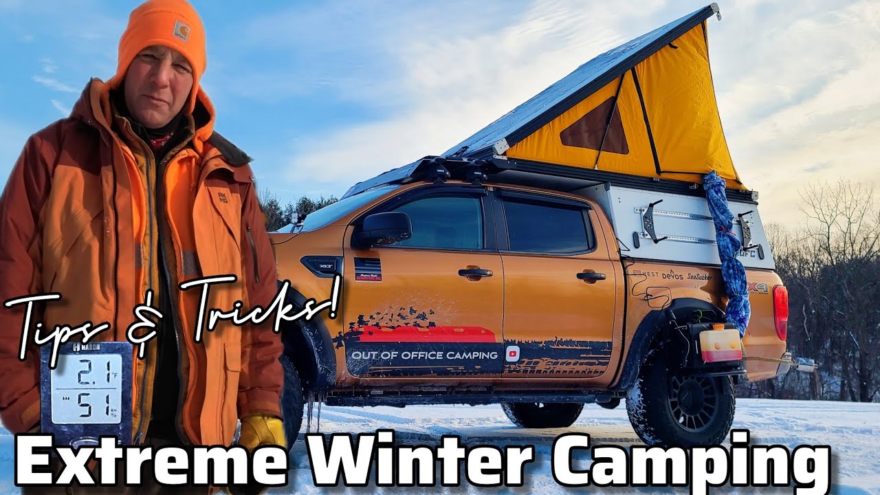Winter Tips, Tricks and Hacks &bull; Camping | @GFC Go Fast Camper | 2&deg;F EXTREME