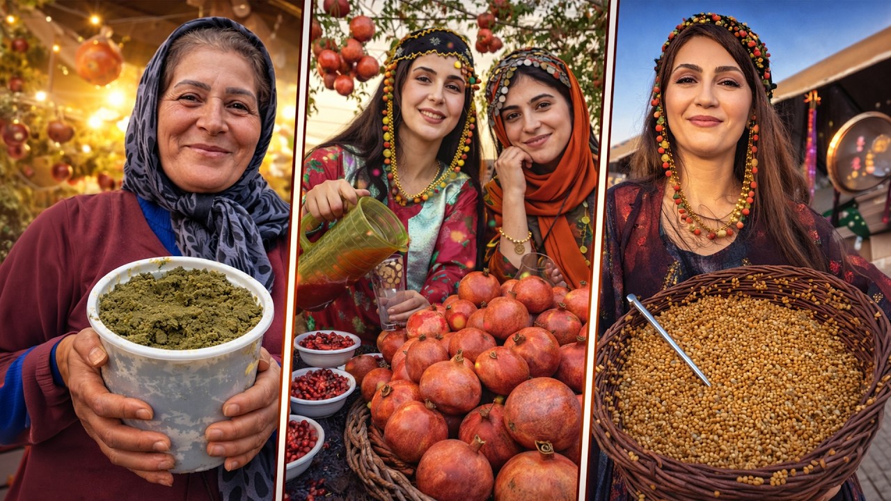 KURDISTAN’S STRONGEST WOMEN Street Food Festival Vlog