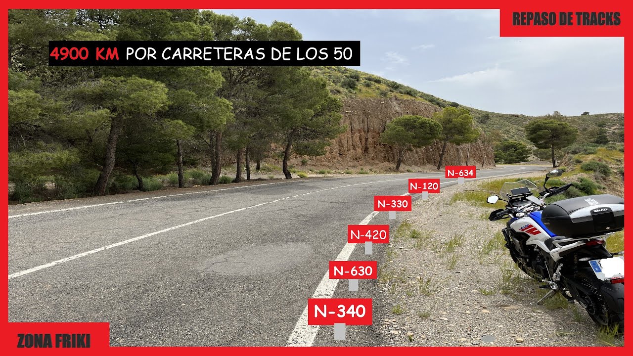 4900 KM por carreteras de los años 50