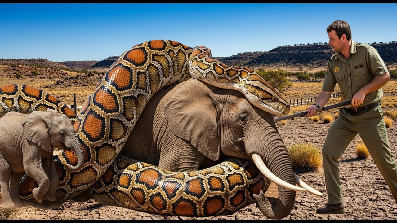 Animal Rescue: When Courage Meets Nature: Elephant Rescued by Brave Team