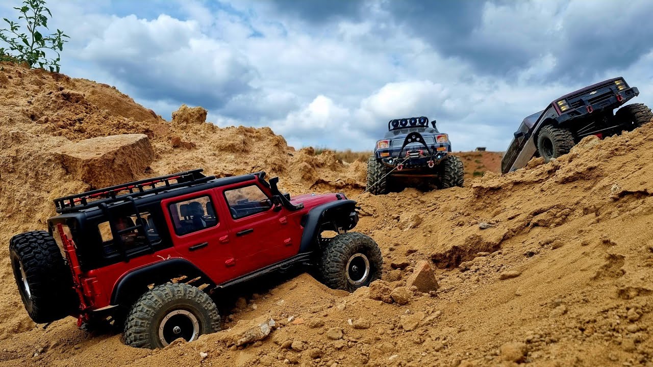 Was kann der neue Absima Sherpa Pro ??? EINE Tour ins NICHTS !???  RC Crawler Scale gemeinsam STARK