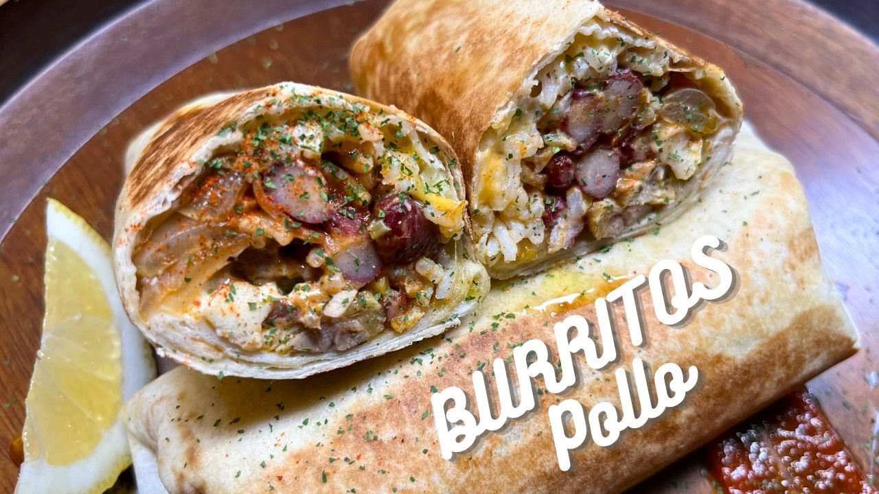 Burritos de pollo picante ¡VIVA MÉXICO!