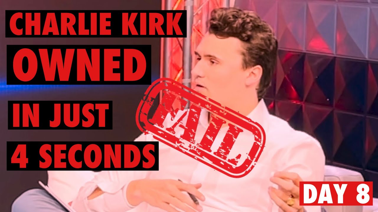 Charlie Kirk OWNED in just 4 Seconds