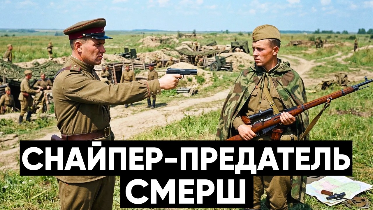 СНАЙПЕР-ПРЕДАТЕЛЬ В КРАСНОЙ АРМИИ — дело СМЕРШ против агента Абвера