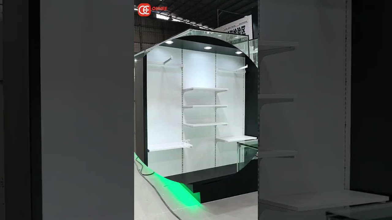 Revamp your retail space with this custom smoke shop showcase!