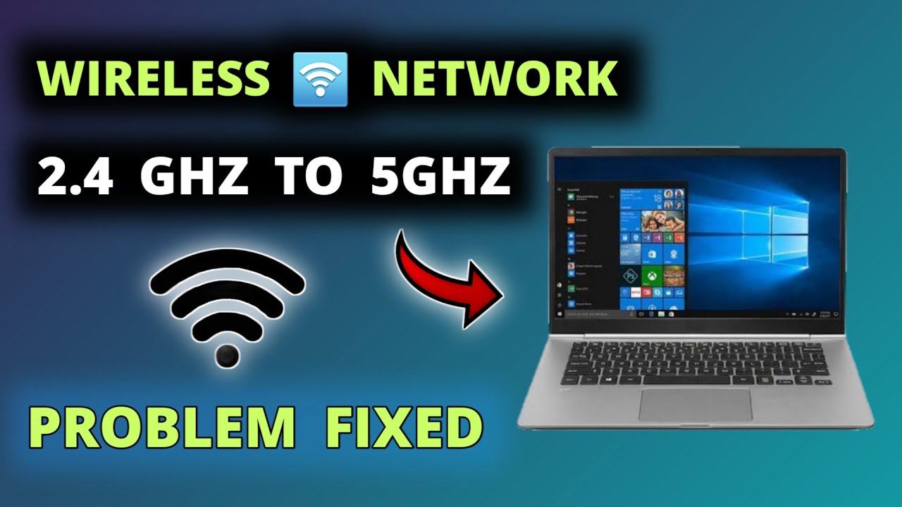 Как переключиться с беспроводного сетевого адаптера 2,4 ГГц на 5 ГГц в Windows 11