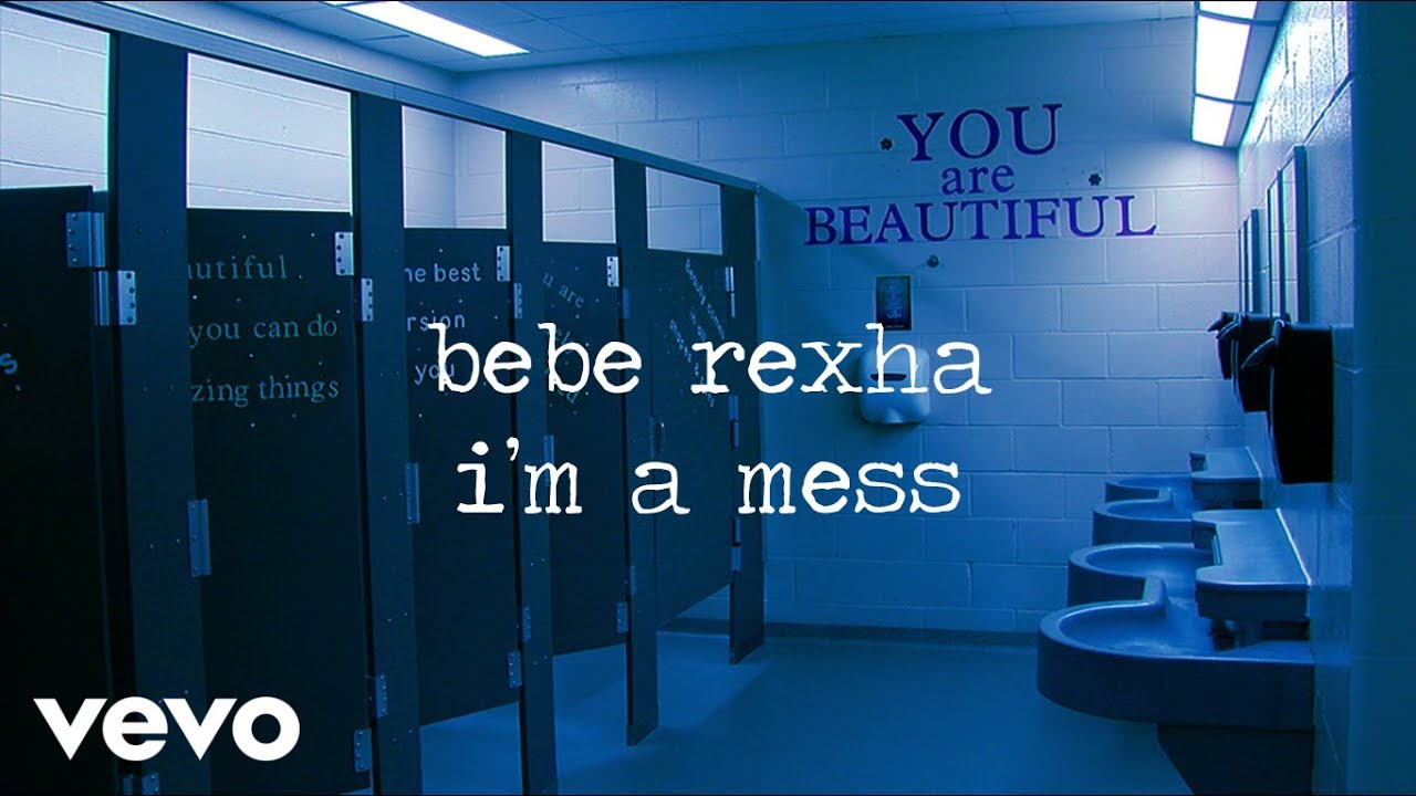 "I'm A Mess" but you are in a bathroom at a party