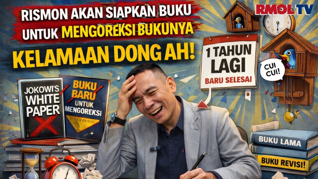 RISMON MAKIN KOCAK‼️ Mau Buat Buku 