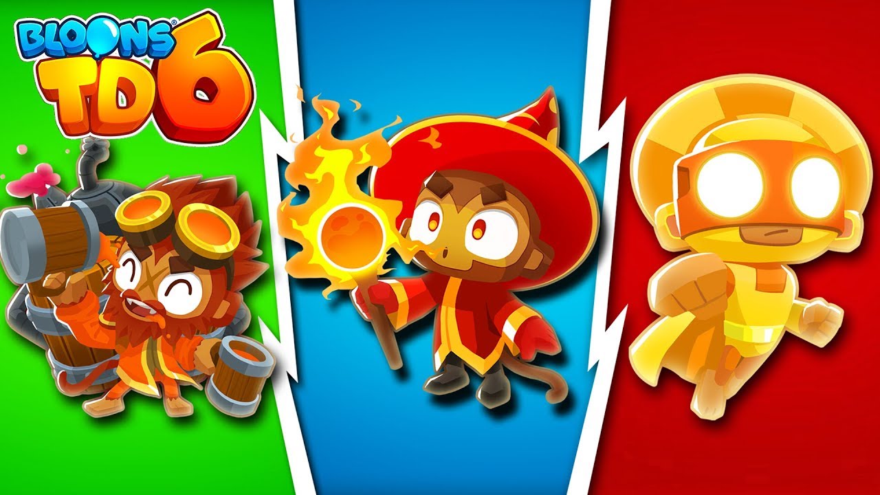 VI VINDER KUN MED MAGISKE TÅRNE!? Bloons Tower Defense 6