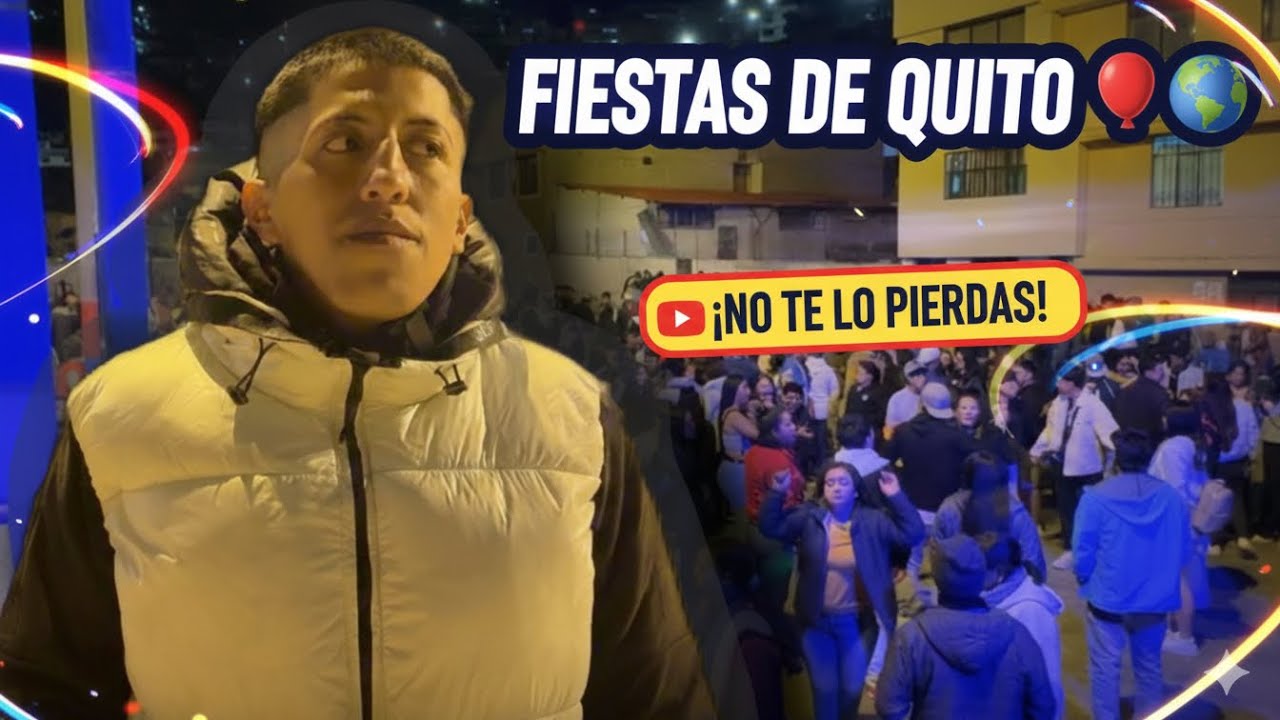 ASÍ se 🤯 Vive la FIESTA DE QUITO🎉 (Barrio Monseñor Leonidas Proaño) 