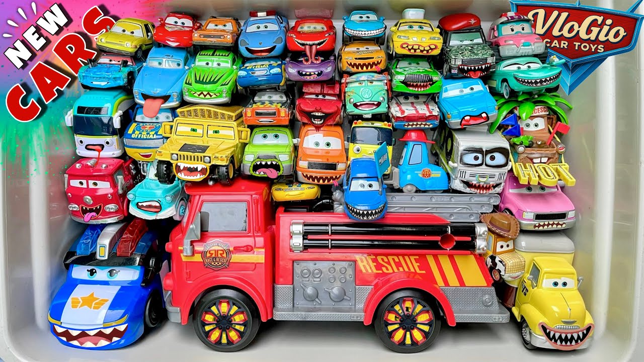 Disney Pixar Cars Unboxing Review | Lightning McQueen, Tow Mater, Doc Hudson, Sally Carrera, Cruz