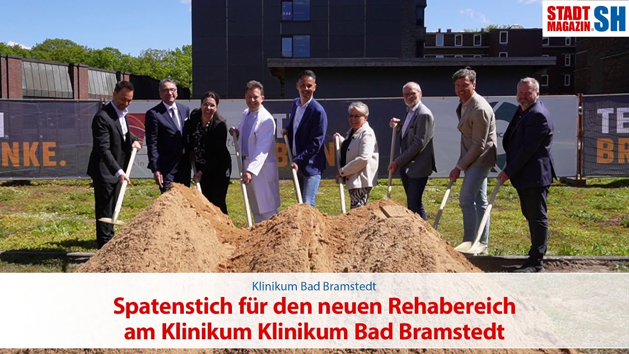 Spatenstich für den neuen Rehabereich am Klinikum Bad Bramstedt
