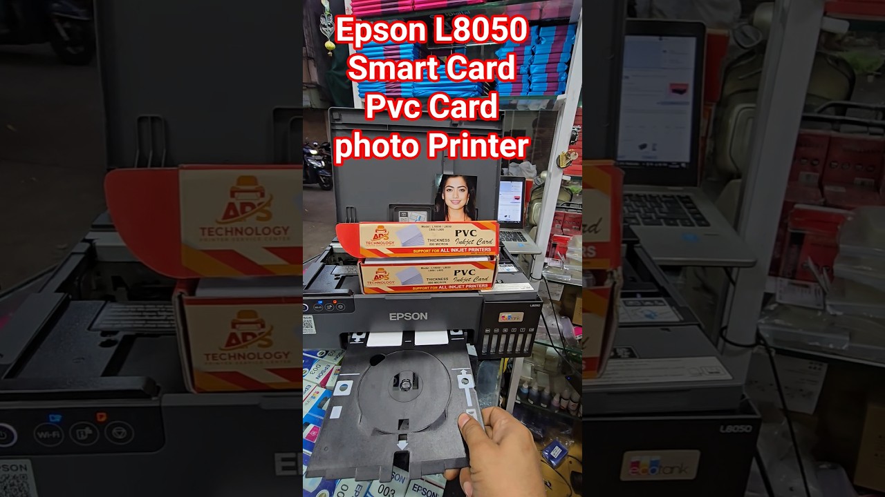 Epson L8050 Smart Card Pvc Card photo Printer
