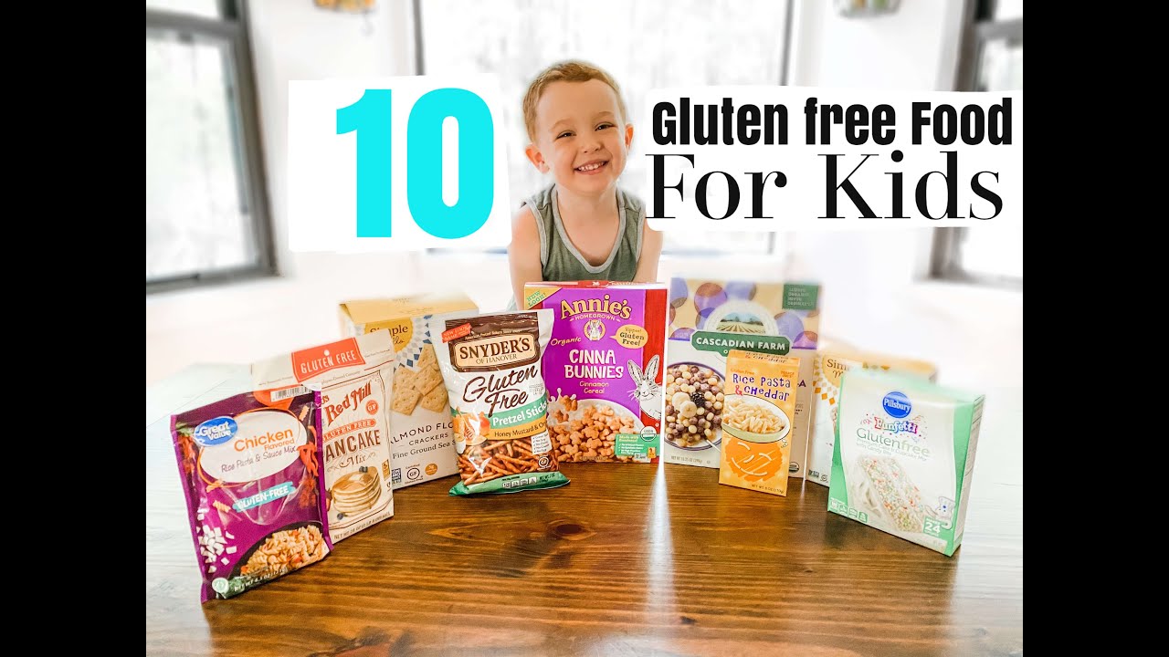 10 Gluten free foods for kids | Allergy friendly food for kids