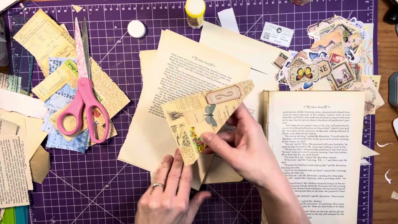 CREATING EPHEMERA FOR OUR JOURNALS EP 1 #ephemera #useitup