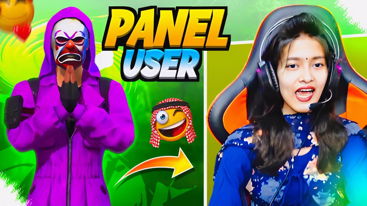 Cute Girl Call Me Panel User 🥵 Bangladeshi Girl Youtuber Challenged Me 😡 Garena Free Fire ❤️