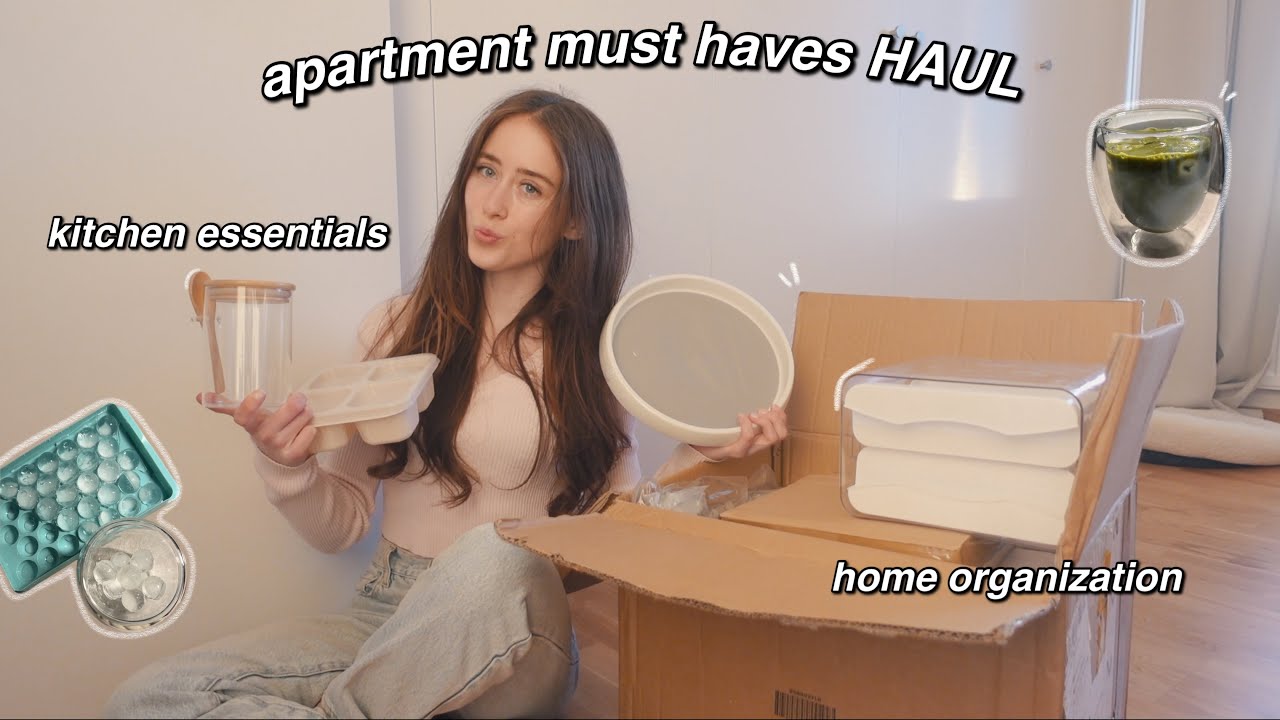 SHEIN apartment haul 🍵 kitchen essentials & organization for my new home