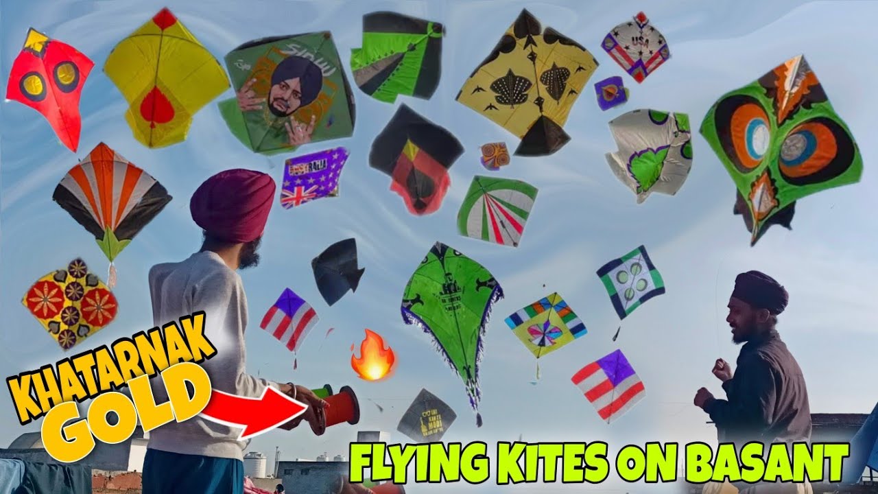 KITE FLYING ON BASANT 🧵2026 | 3 TAWA KITE | KITE FLY VLOGS 🪁