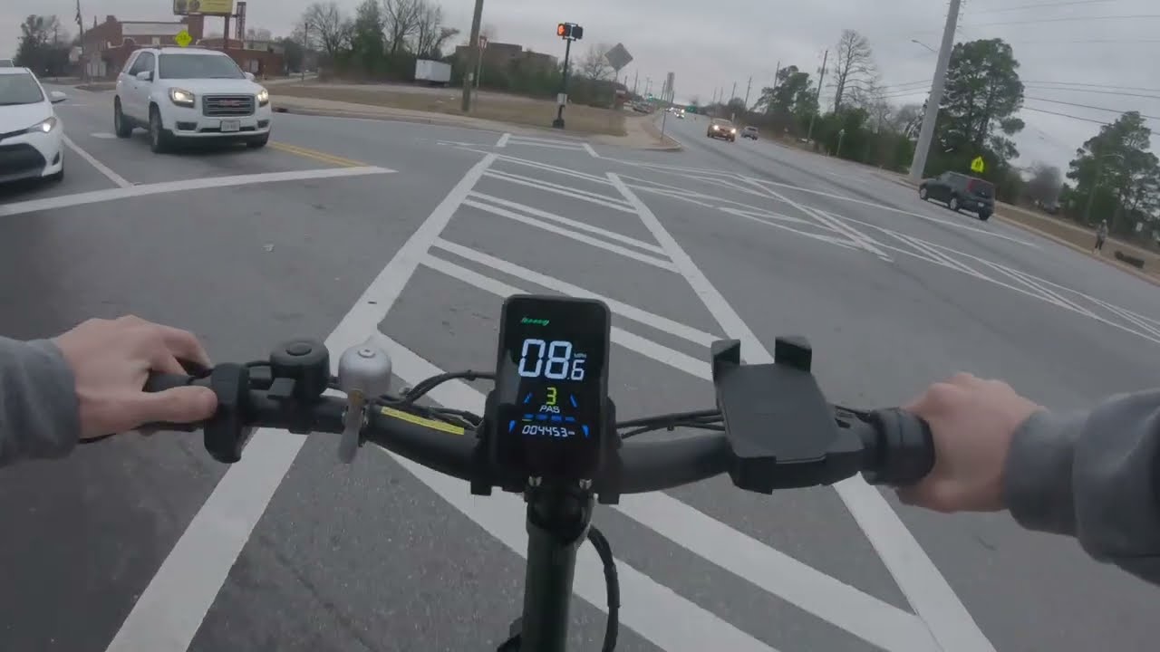 Bike Ride on the Fall Line Trace from Manchester Expressway to Downtown and back - Columbus, GA