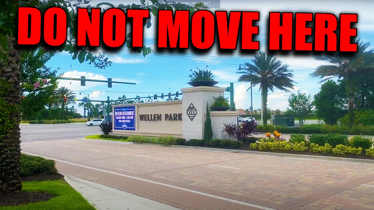 Who Should NOT Move To Wellen Park, Florida