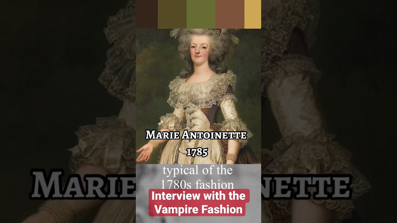 Interview With the Vampire Fashion. #interviewwiththevampire