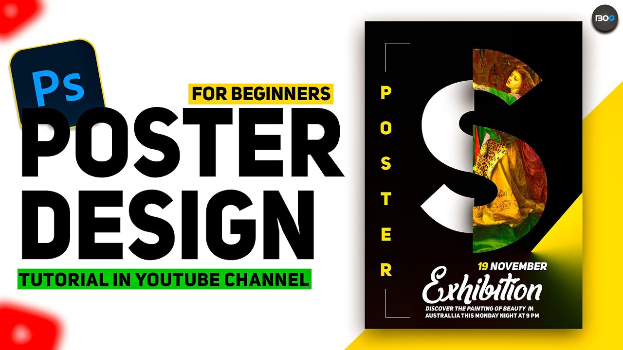 Poster Design In Photoshop Tutorial for Beginners/Easy Step-by-Step Guide