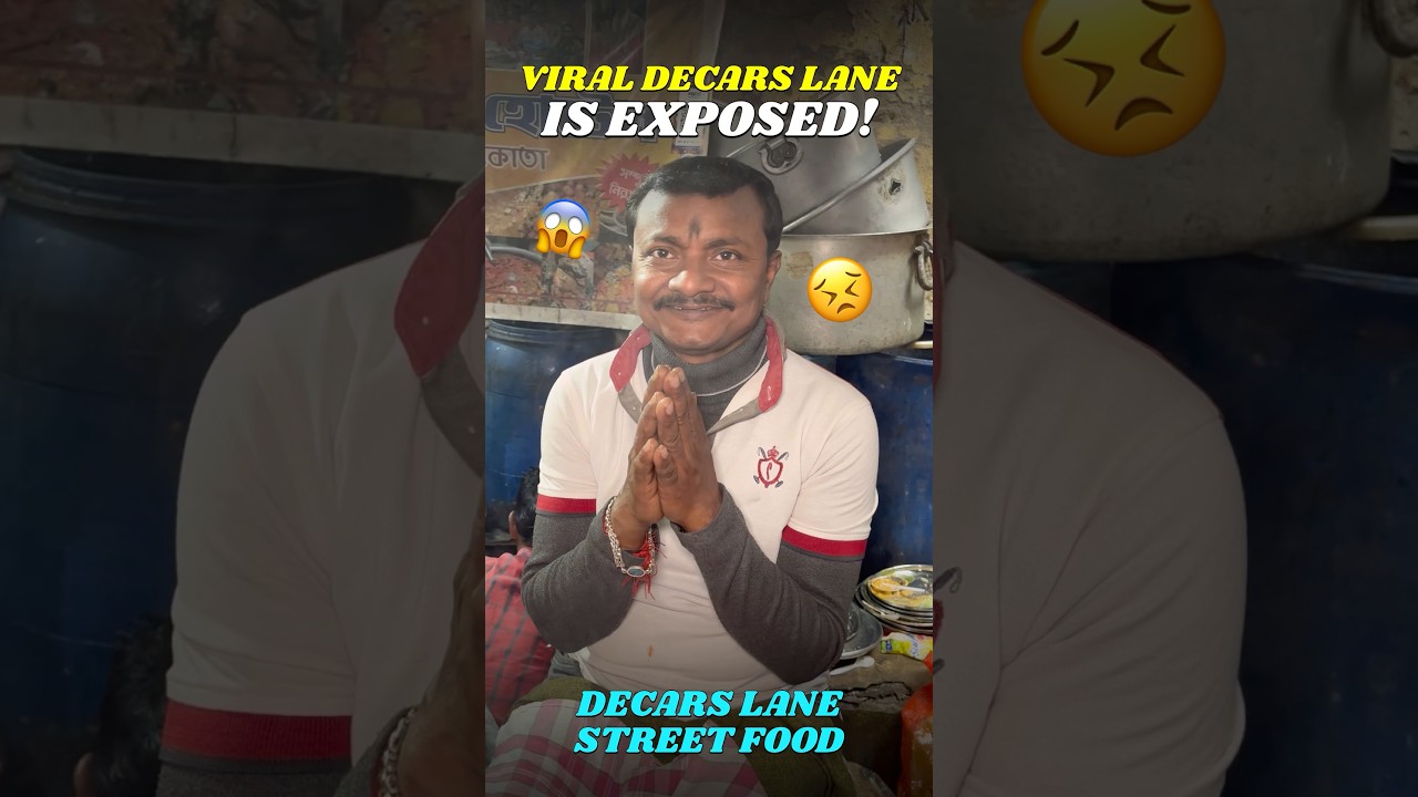 Exposing Decars Lane&rsquo;s Viral Street Foods | Joy Ma Tara | Chitto Babur Dokan & More | SSR