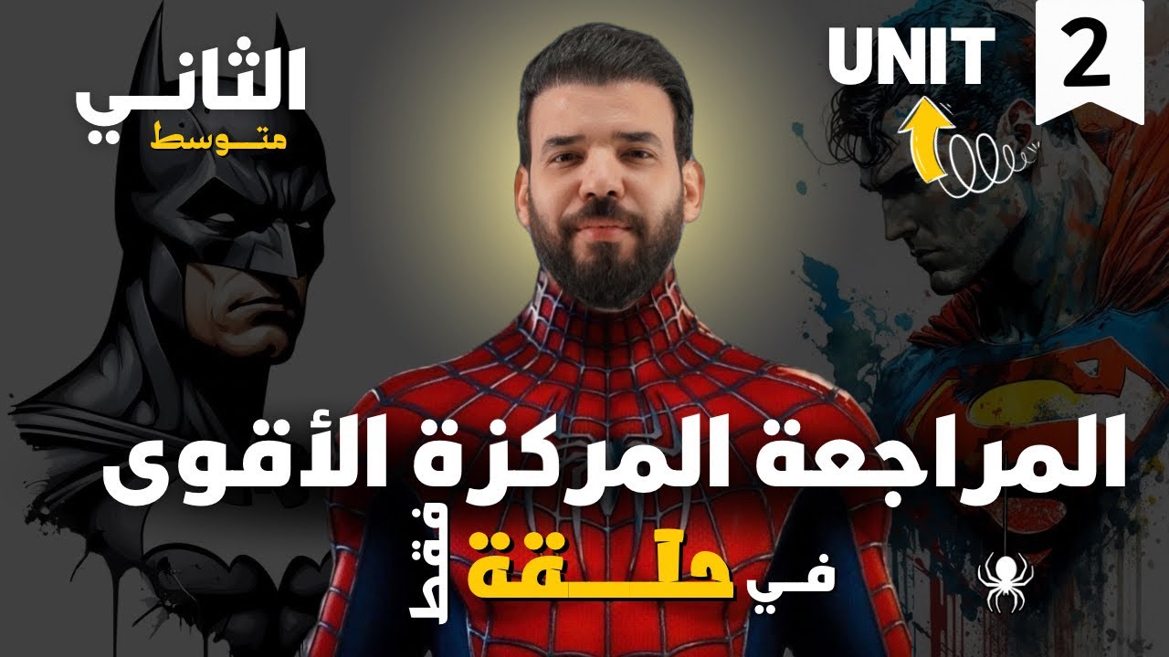 المراجعة المركزة | انكليزي ثاني متوسط | يونت 2 | في حلقة واحدة