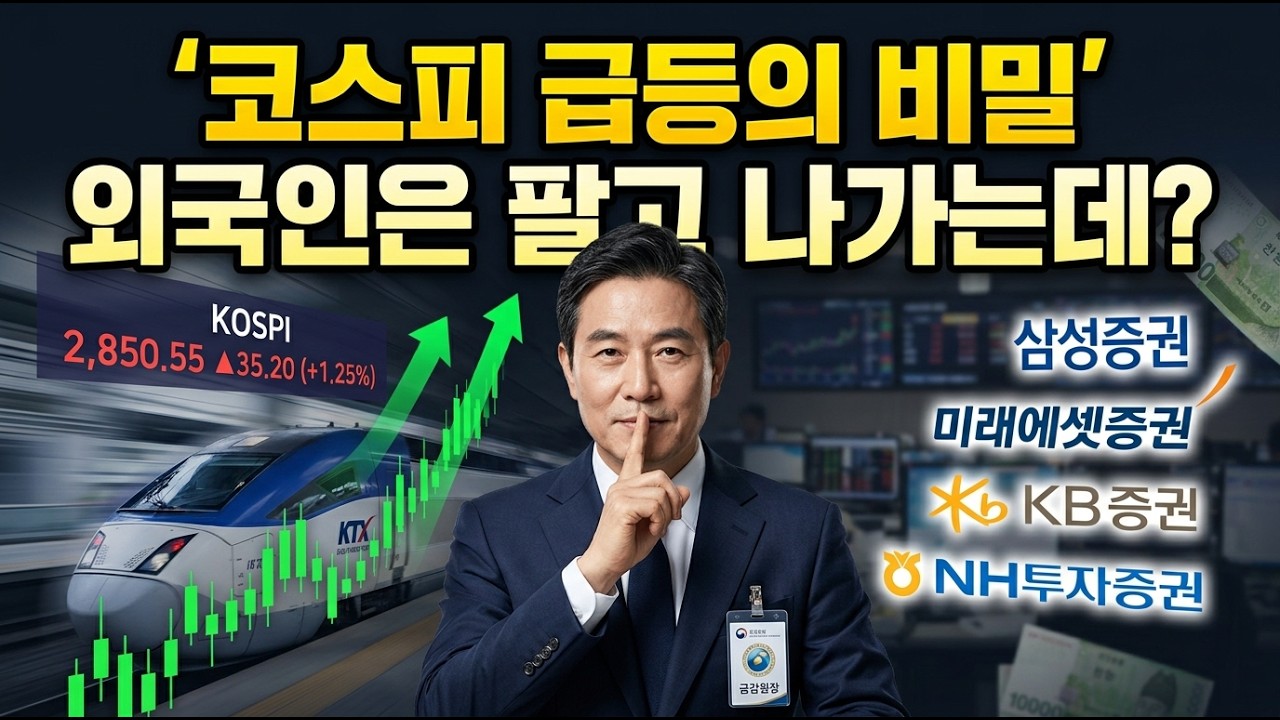 코스피는 폭등했는데 언론은 조용한 분위기... 증권사는 알고 있다 ! #경제학 #경제 #코스피 #외국인반응 #급등