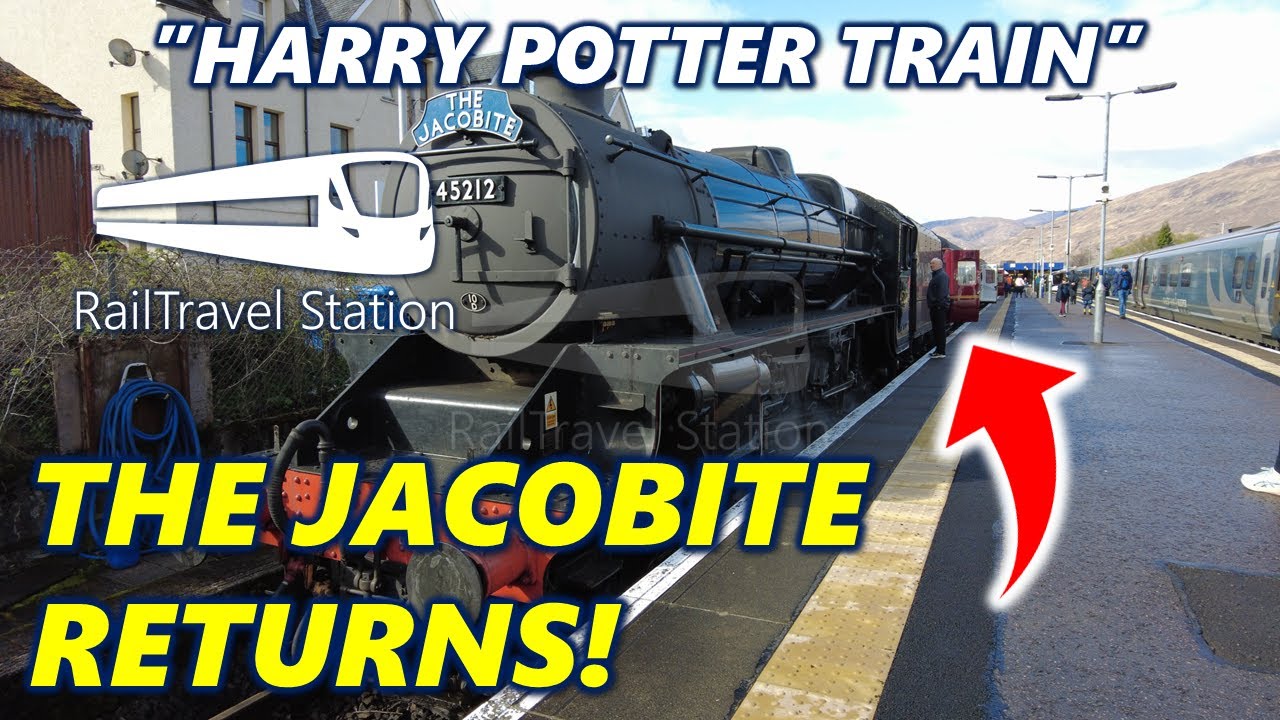 THE JACOBITE EXPRESS RETURNS! 🇬🇧🚂 West Coast Railways The Jacobite 2Y61 Fort William→Mallaig