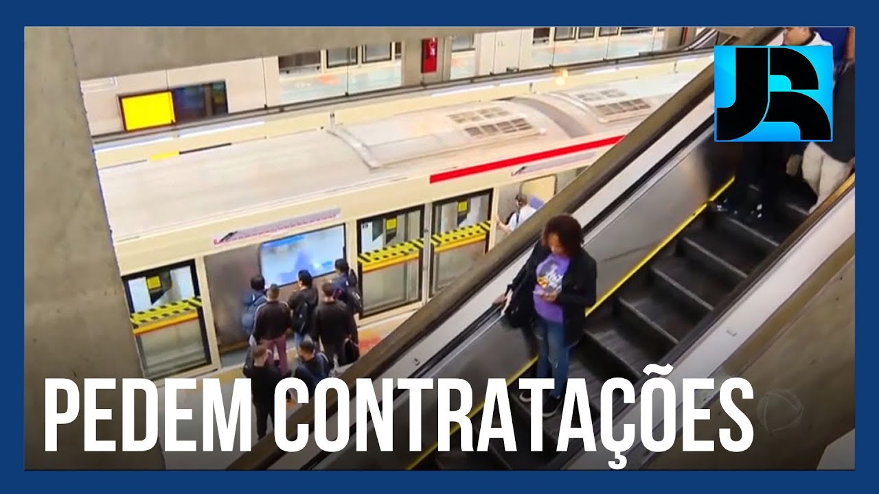 Sindicato dos metrovi&aacute;rios reivindica novas contrata&ccedil;&otilde;es por concurso p&uacute;blico; greve segue em debate