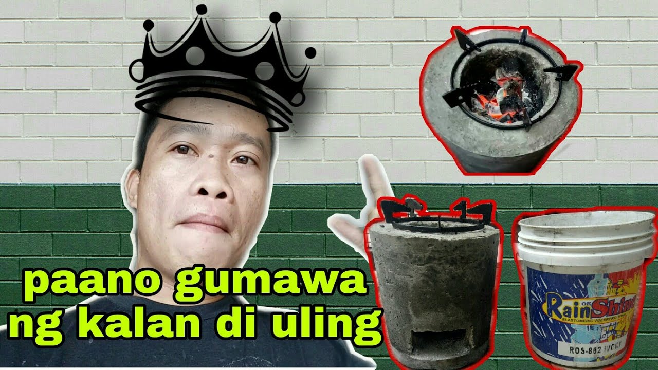 paano gumawa ng kalan di uling