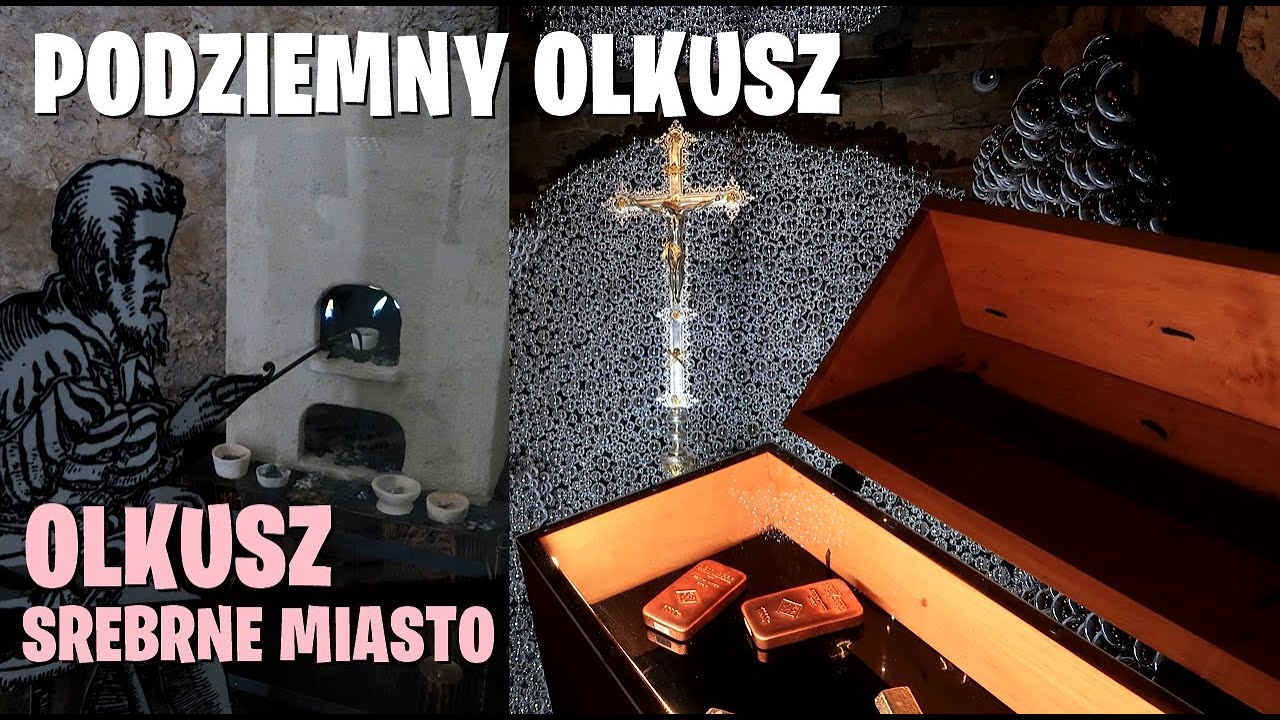 PODZIEMNY OLKUSZ - DAWNY RATUSZ I STAROSTWO - OLKUSZ SREBRNE MIASTO