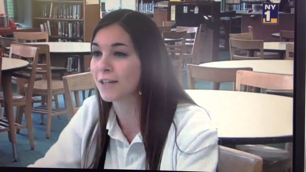 Samantha on the news
