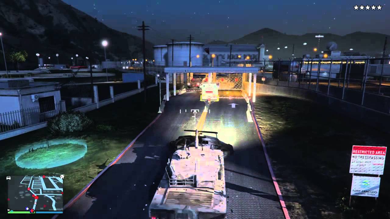 GTA5 탱크난동