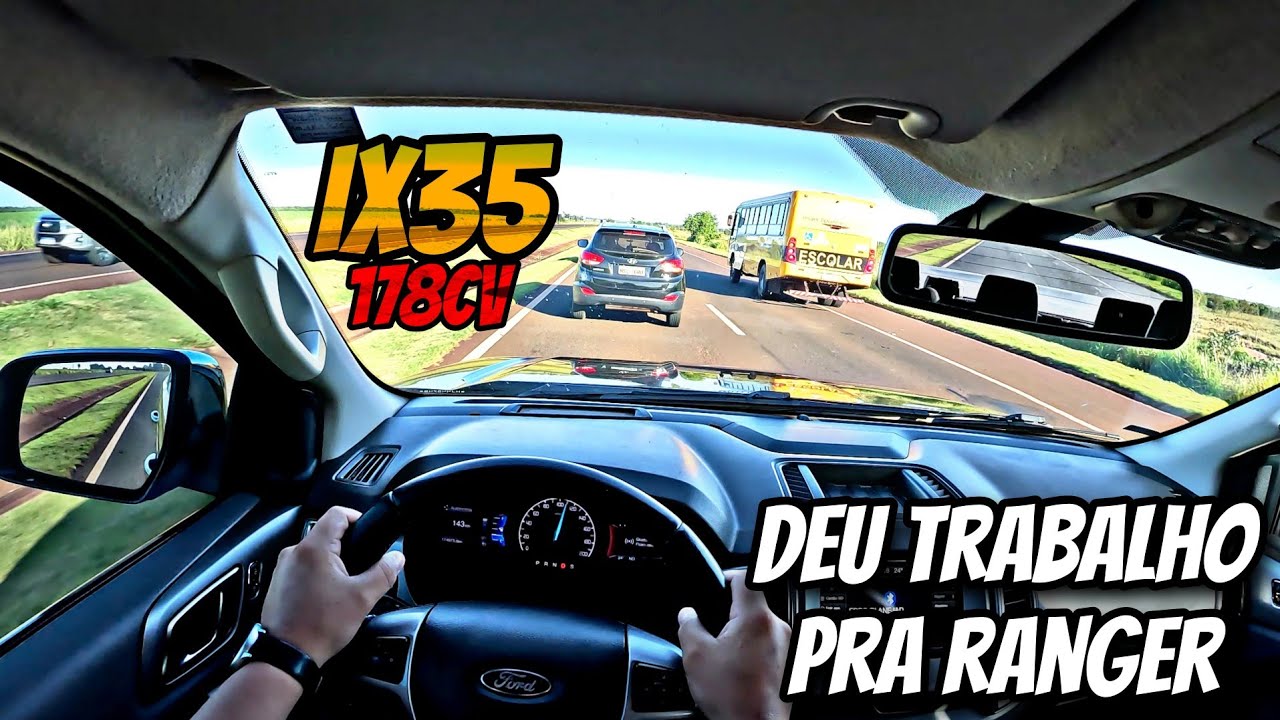 🔥🚀 ix35 DEU TRABALHO PRA RANGER 3.2 // RANGER 3.2 NAO AGUENTOU ?