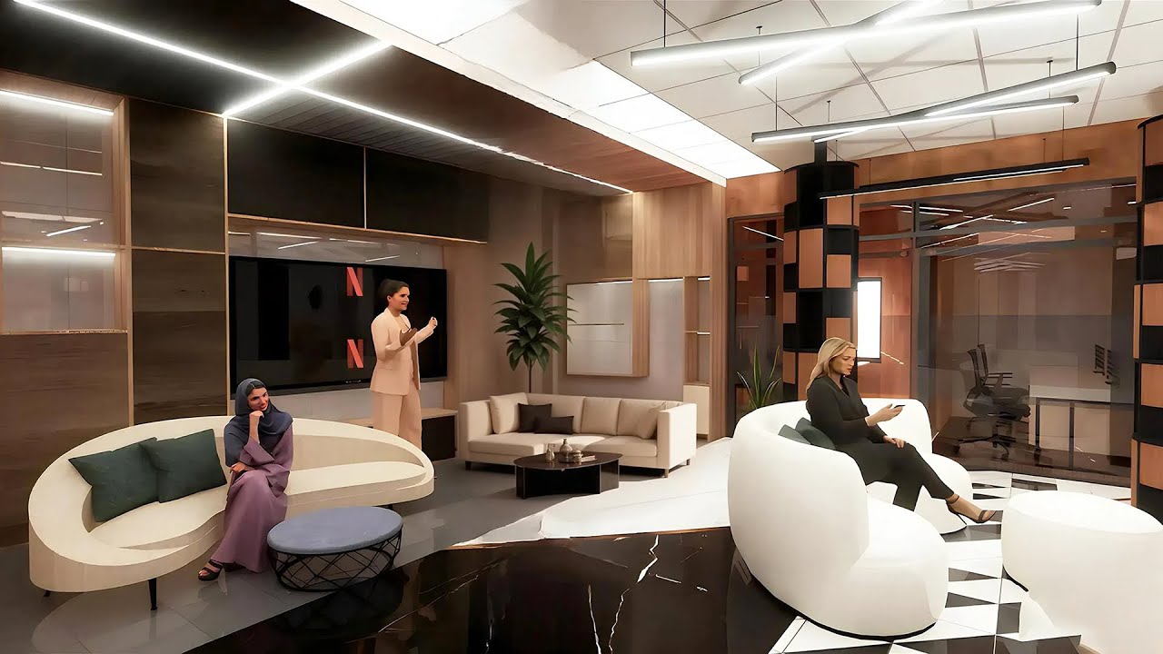 Modern Showroom Interior Design - Studio White Architects Mangalore